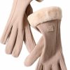 LIXIMMAZN Liximmazn Winter Gloves For Women Ladies Girls Warm Soft Touch Screen Texting Gloves Running Cycling Thermal Glove Clearance