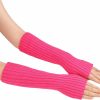 Prreey Prreey Women'S Arm Warmers Y2K Kawaii Arm Warmers Knitted Fingerless Gloves Harajuku Thumb Hole Gloves Best