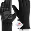 Toobimen Toobimen Winter Gloves Thinsulate Material,-10 F Ski Gloves Upgrade Touch Screen,Snow Gloves 5 -Layer,Waterproof Gloves Hot