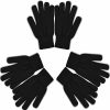 UWEIDOIT Uweidoit Winter Magic Gloves For Adults Stretchy Knit Warm Gloves For Men Teens And Women Black Knit Gloves Winter Magic Online