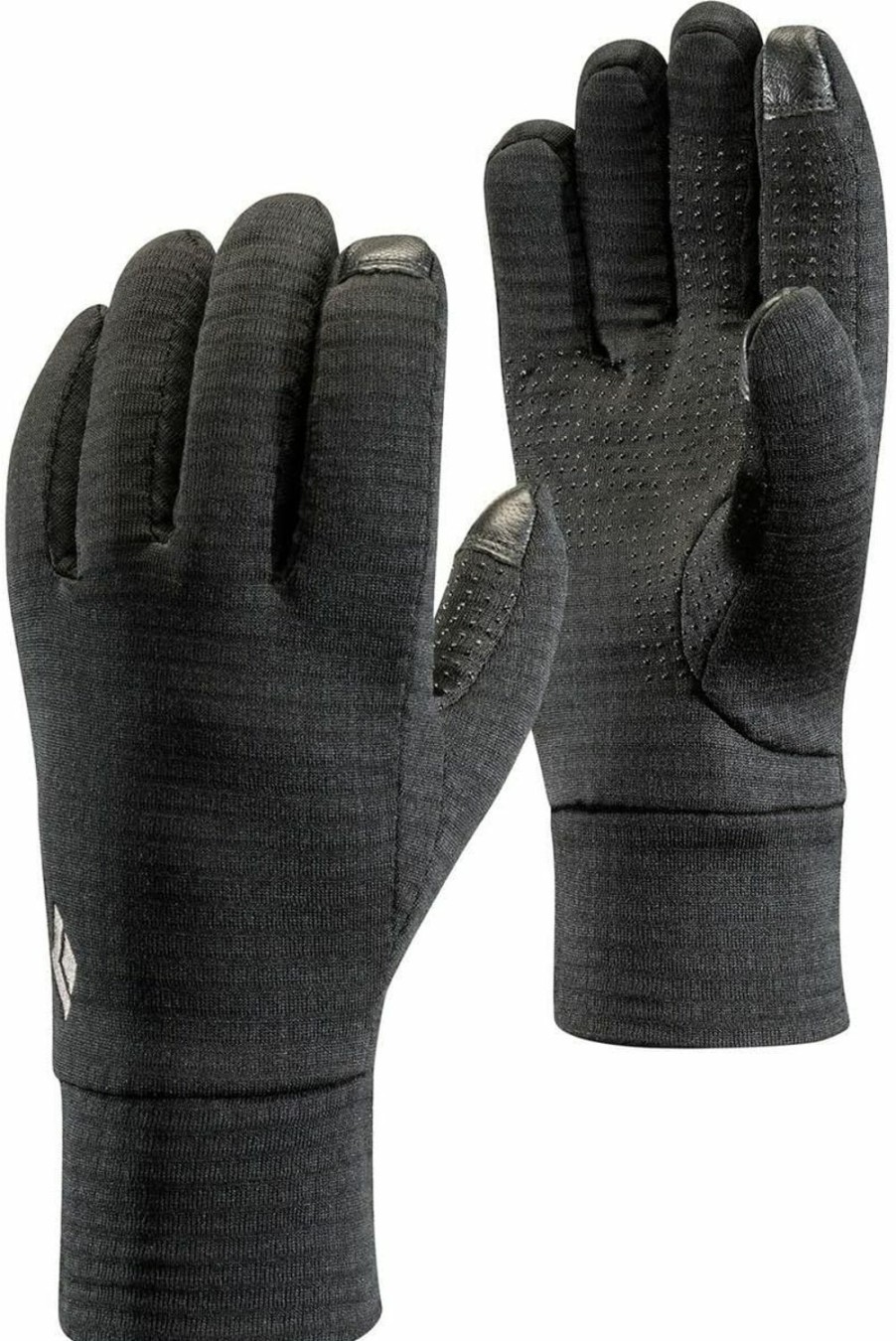 BLACK DIAMOND Black Diamond Bd801032Blaksm_1 Midweight Gridtech Gloves, Black, Small Clearance