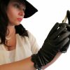 Touchpoint Touchpoint Fownes Women'S Fleece Lined Black Lambskin Leather Smart Gloves 7/M Clearance