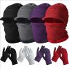 Cozypower Cozypower 8 Pcs Winter Beanie Hats Scarf Mask Set And Touchscreen Gloves, Chunky Cable Knit Hats Knit Gloves, Fleece Lined Knit Balaclavas Mask Set For Women Outdoors New