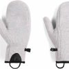 Outdoor Research Outdoor Research Flurry Mitts Grey Heather Lg Hot