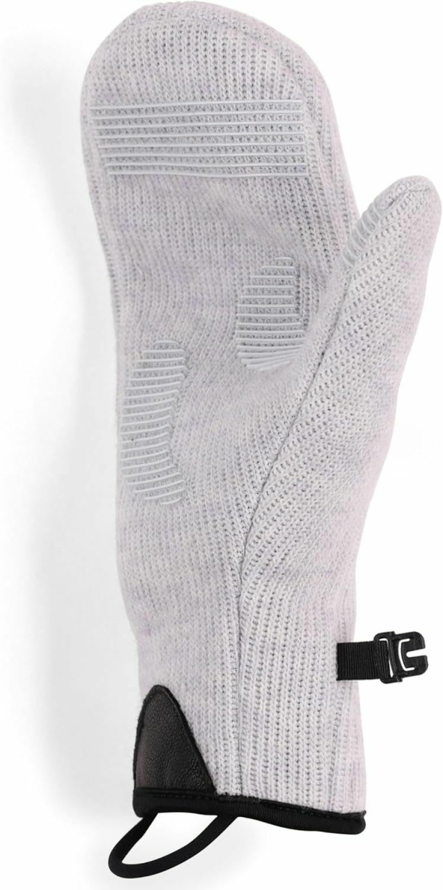 Outdoor Research Outdoor Research Flurry Mitts Grey Heather Lg Hot