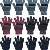 Yacht & Smith Yacht & Smith Winter Beanies & Gloves For Men & Women, Warm Thermal Cold Resistant Bulk Packs New