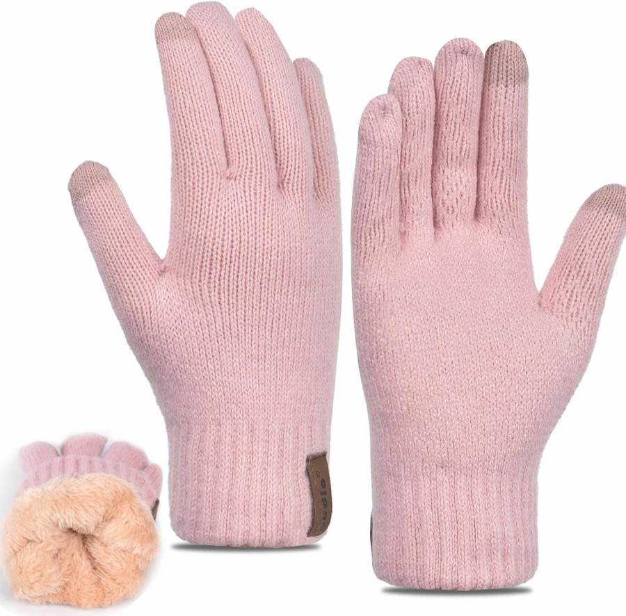 UOUDIO Uoudio Women'S Winter Non-Slip Touch Screen With Fleece Gloves Clearance