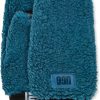 UGG Ugg Women'S Sherpa Mitten W Logo Tape Hot