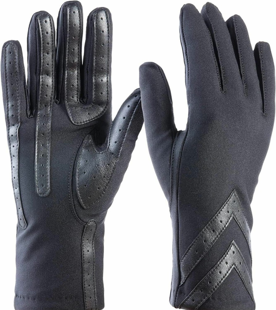 isotoner Isotoner Smartouch Spandex Cold Weather Gloves With Spandex And A Warm Fleece Lining Large/X-Large Online