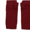 Graham Cashmere Graham Cashmere Women'S Pure Scottish Cashmere Wristwarmers One Size Port New