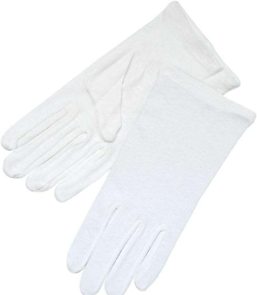 ZaZa Bridal White 100% Cotton Women'S Gloves Online