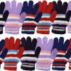 Yacht & Smith Yacht & Smith Winter Beanies & Gloves For Men & Women, Warm Thermal Cold Resistant Bulk Packs(12 Pairs Striped) Online