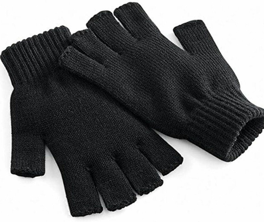 Koimcuiy Koimcuiy Uni Warm Half Finger Knit Gloves Stretchy Women Men Winter Warmer Knitted Mittens Fingerless Wholesale