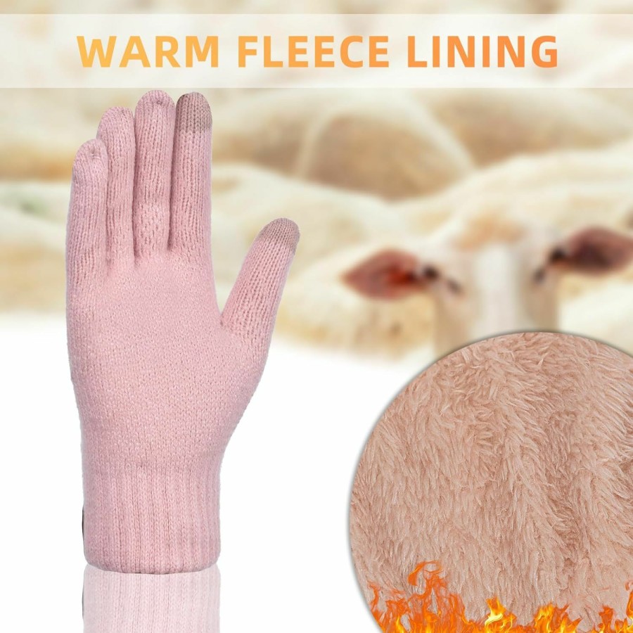 UOUDIO Uoudio Women'S Winter Non-Slip Touch Screen With Fleece Gloves Online