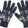 LETHMIK Lethmik Christmas Thick Knit Gloves Winter Deer Knitted Warm Glove For Women&Girls Clearance