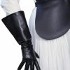 DooWay Dooway Women Long Leather Evening Gloves Touchscreen Genuine Lambskin Leather Costume Opera Party Dress Gloves New