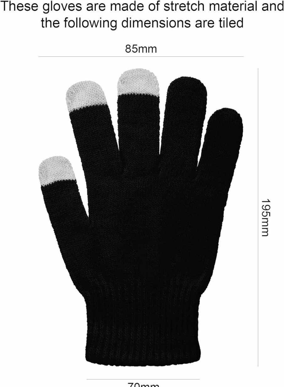 SATINIOR Satinior 60 Pairs Touchscreen Gloves Winter Stretch Knitted Texting Gloves For Men Women (Color 3) Online