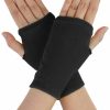 Allegra K Allegra K Acrylic Lady Fingerless Thumb Hole Fall Wear Gloves Pair Hot