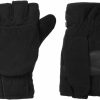 isotoner Isotoner Women'S Smart Dri Woven Sport Flip Top Gloves - 30542 (Black, S/M) Best