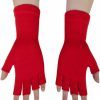 Gravity Threads Gravity Threads Uni Men Women Half Finger Stretchy Knit Fingerless Winter Gloves Wholesale