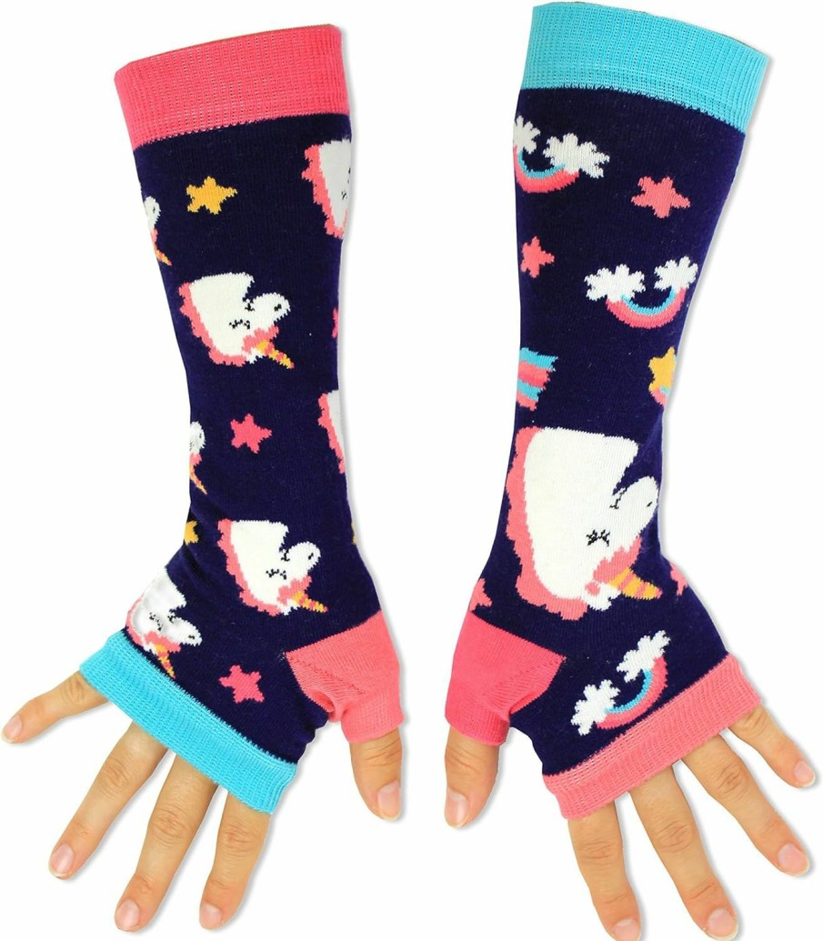 United Oddsocks United Oddsocks Girls'S Arm Warmers One Size (One Size, Unicorn) Wholesale