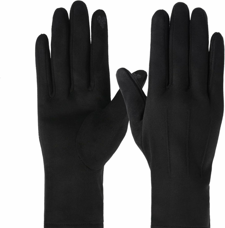 KOFOJN Women'S Gloves Winter Touch Screen Texting Comfortable And Warm Double-Sided Velvet Lining Thickened Warm 3 Pairs. Online