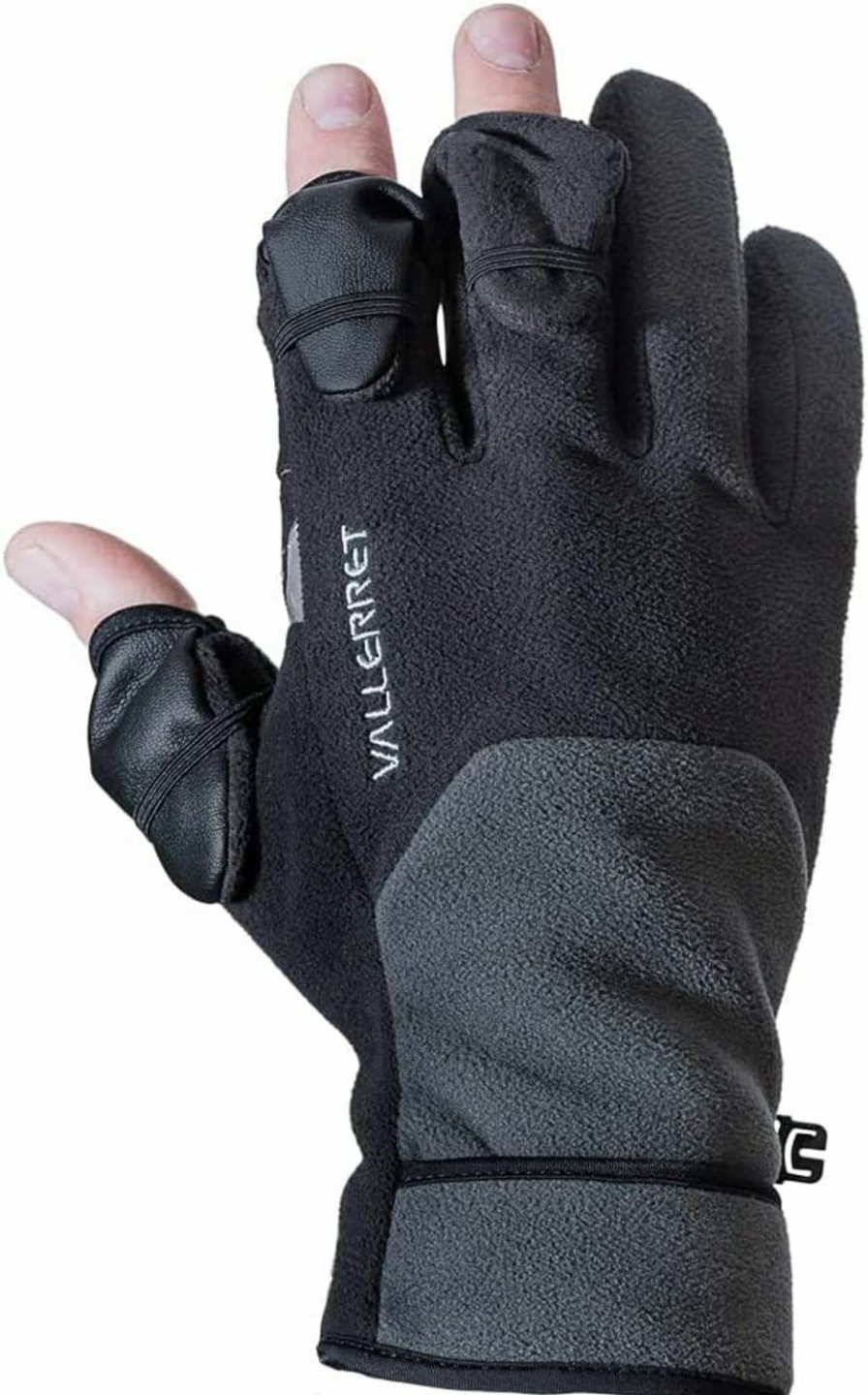 Vallerret Vallerret Milford Photography Glove, Black/Grey, 2-In-1 Best