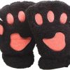 Alodidae Alodidae Cat Paw Gloves Cute Kitten Furry Paws Costume Winter Fingerless Mitten Glove For Kids Women Online