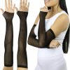 ToBeInStyle Tobeinstyle Women'S Long Arm Length Fishnet Fingerless Novelty Gloves Clearance