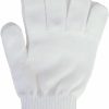 A&R Sports A&R Sports Knit Gloves, White, One Size New