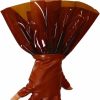 DooWay Dooway Women Leather Gloves Brown Faux Lambskin Leather Pu Halloween Evening Dress Party Finger Gloves Online