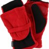 isotoner Isotoner Womens Stretch Fleece Flip Mitten - Thermaflex Wholesale