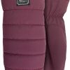 Watson Gloves Sustainable Winter Puffer Mitt For Women - Warm & Cozy, Snug Fitting Acrylic Knit Wrist, Taslon Back & Palm New