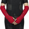 Dahlia Dahlia Womens Cold Weather Arm Warmers & Fingerless Gloves - Various Styles Clearance