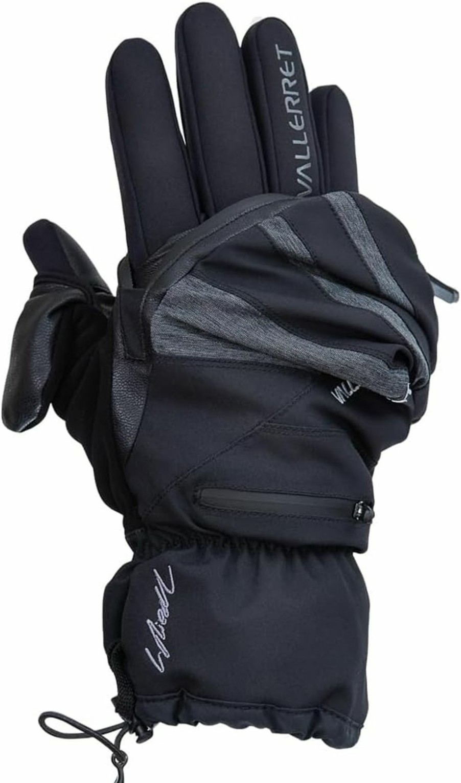 Vallerret Skadi Lrs Zipper Mitt Photography Glove, 2-In-1 Mitten & Separate Liner, Storm Leash, Carabiner Clip Wholesale