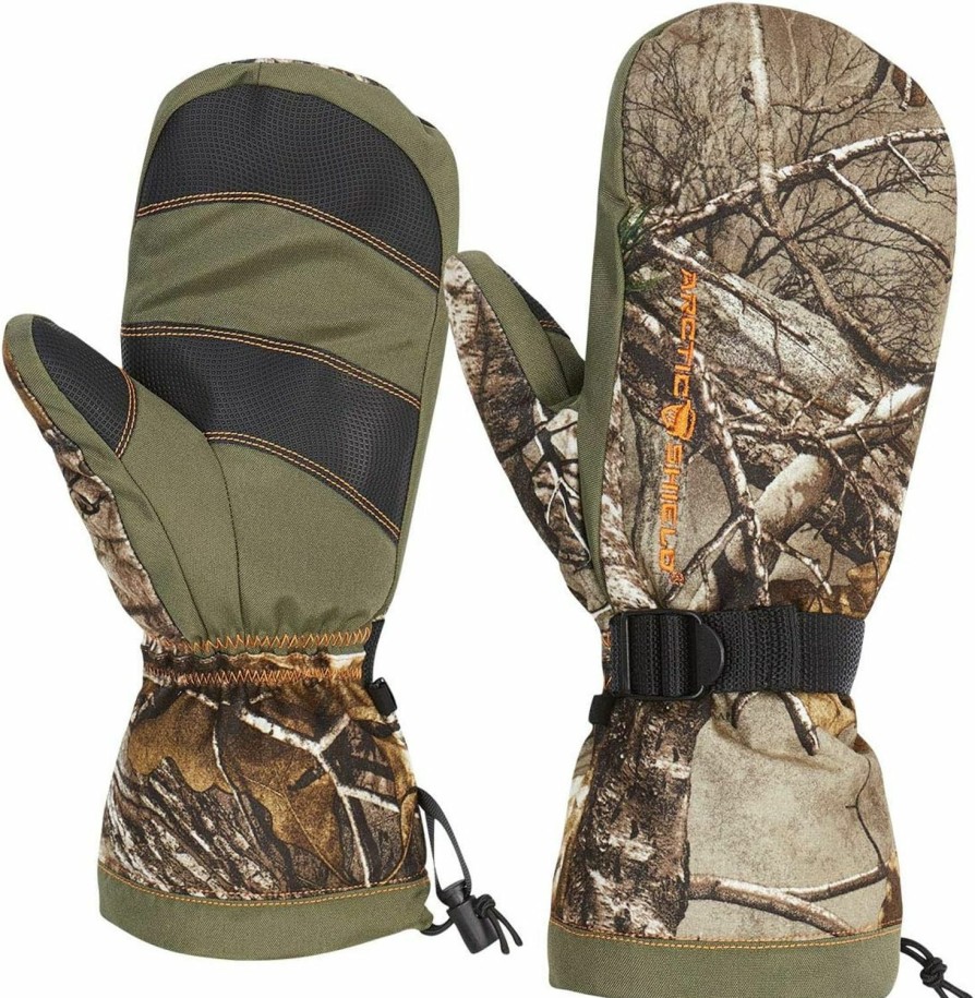 ArcticShield Arcticshield Classic Elite Mitten, Realtree Edge Hot