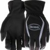 BOSS Boss Men'S Multipurpose Task Synthetic Leather Palm Work Glove, High-Dexterity, Puncture Resistance, Touchscreen Technology, Black, Medium, (B52031-M) Online