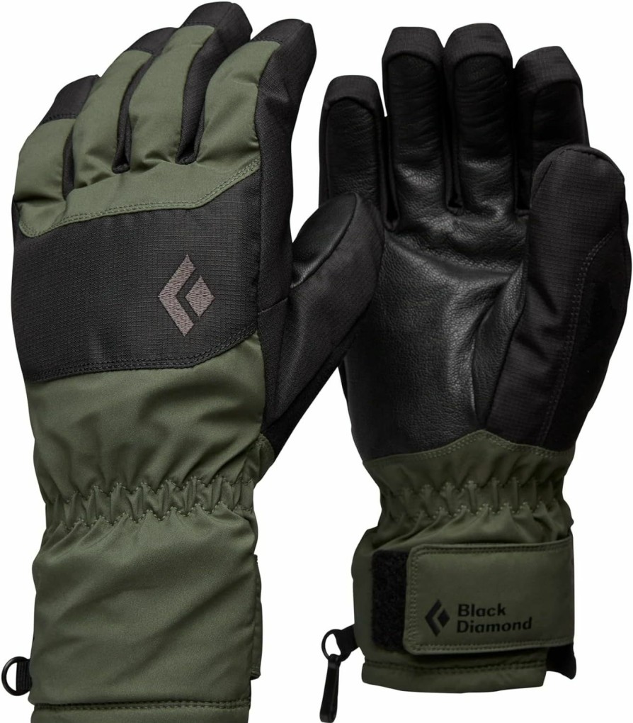 BLACK DIAMOND Black Diamond Equipment Mission Lt Gloves - Tundra-Black - Medium Hot