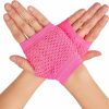 OTPEH Otpeh Fishnet Gloves Fingerless For Women Kids Fish Net Arm Sleeve Mesh Emo Goth 80S Scene Accessories Best