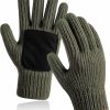 HOLDINA Winter Gloves Men Touchscreen Texting,Gloves For Men Knit Warm Anti-Slip,Gloves For Women Fleece Lined Hot