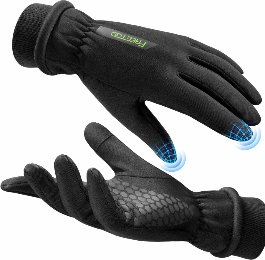 FREETOO Freetoo 2022 Stylish Winter Gloves For Women, Double Locking Thermal Running Gloves With A Velvety Fleece Lining Cold Weather Gloves, Women'S Warm Waterproof Driving Gloves With Touchscreen Fingers Wholesale