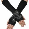 Sup-Coente Sup-Coente Arm Warmers Y2K Knitted Fingerless Warm Gloves With Thumb Hole Arm Sleeve For Women Online