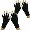 Lemoyoung Lemoyoung Women'S Mid-Weigh Cashmere Fingerless Gloves Soft Warm Gloves Best