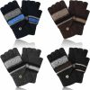 Bencailor 4 Pairs Winter Knitted Convertible Fingerless Gloves, Mittens For Women, Knit Gloves, Warm Gloves With Finger Holes, Women'S Cold Weather Mittens, Convertible Mittens Flap Cover For Men Women Best