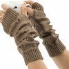 ccHuDE Fingerless Grunge Gloves Ripped Arm Warmers Fashion Crochet Gloves Knit Arm Sleeves Thumb Hole Mittens Wholesale