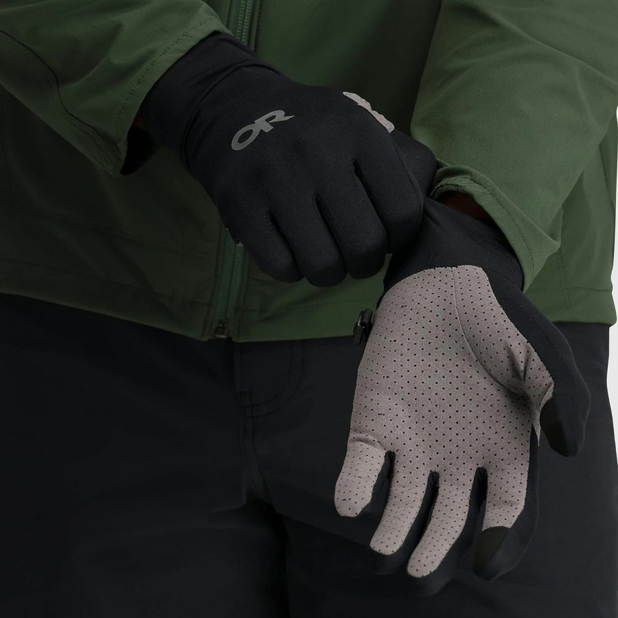 Outdoor Research Outdoor Research Uni Activelce Chroma Full Sun Gloves Lightweight & Breathable Upf 50 Sun Protection Glove Best