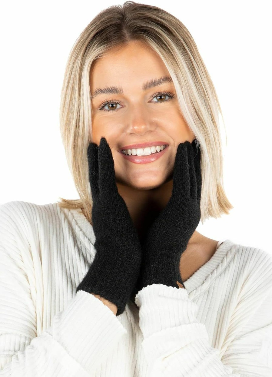 Funky Junque Funky Junque Winter Gloves Warm Touchscreen Recycled Yarn Smart Tip Gloves New