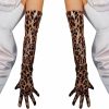 DooWay Dooway Women Sexy Opera Leather Gloves Faux Patent 24 Incehs Shine Jaguar For Evening Banquet Online