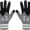 ANKOMINA Ankomina Women Men Winter Touch Screen Gloves Warm Knit Texting Gloves Touchscreen Mittens,Cat Best