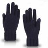 Aszlyni Aszlyni Winter Gloves For Men Women, Windproof Touch Screen Texting Warm Knit Glove For Outdoor Driving Biking Running Best